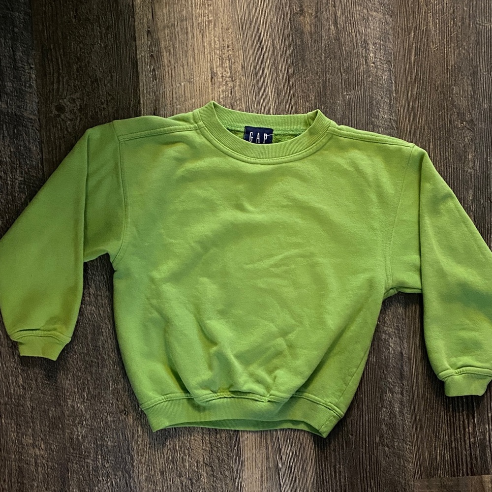 GAP Kids Vibrant Green Sweatshirt